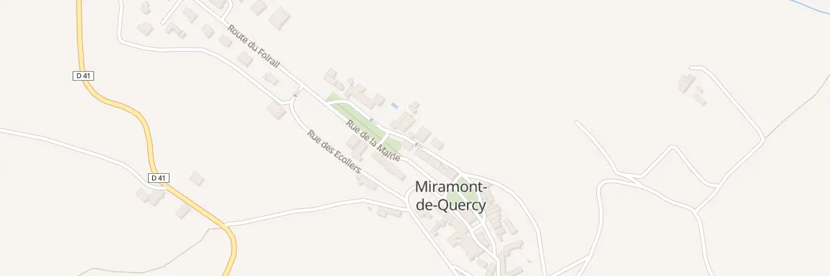 Plan du 5215 Village à Miramont-de-Quercy