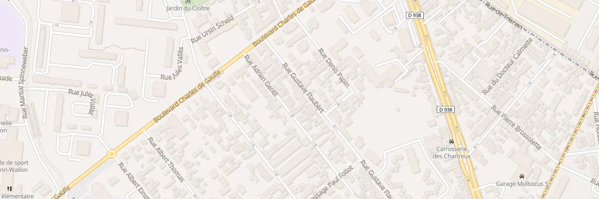 Plan du 36 Rue Gustave Flaubert au Petit-Quevilly