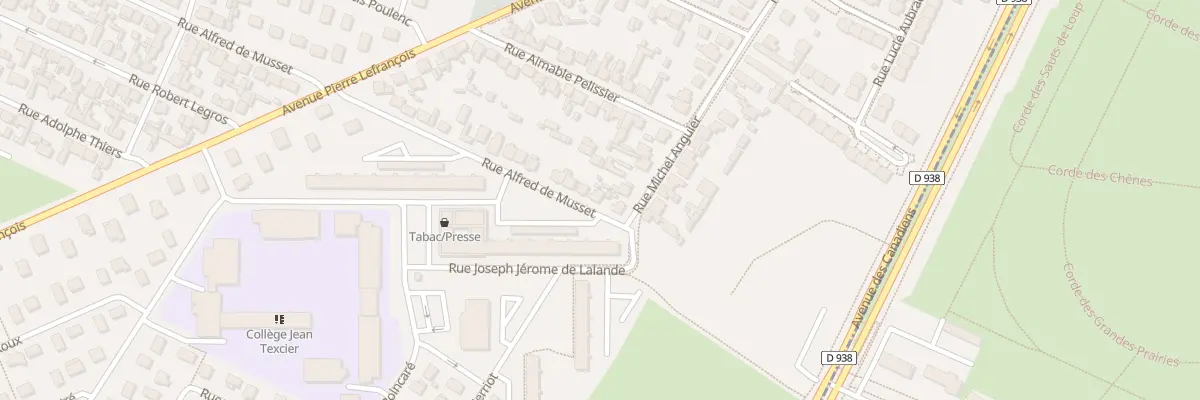 Plan du 101 Rue Alfred de Musset au Grand-Quevilly