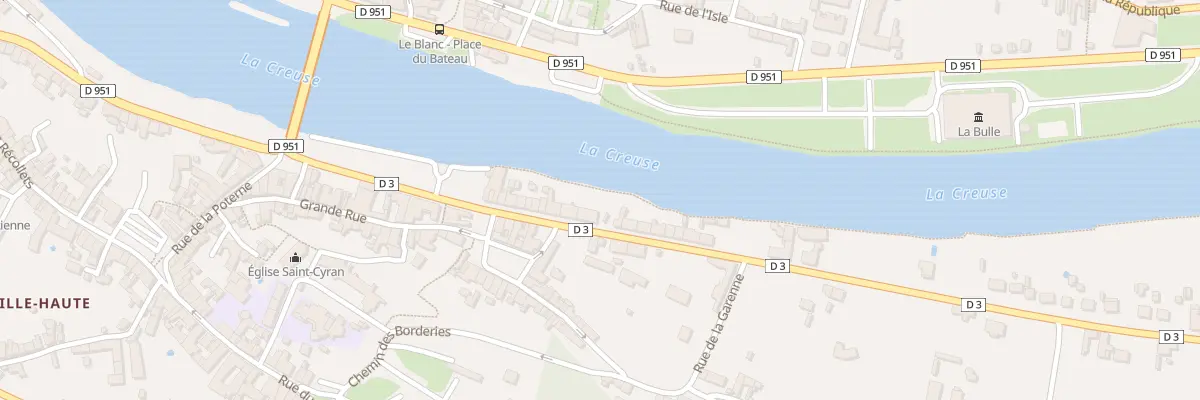 Plan du 19 Rue Amiral Barjot au Blanc