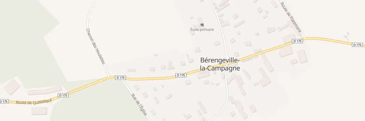 Plan du 4B Rue du Mesnil Pean à Bérengeville-la-Campagne