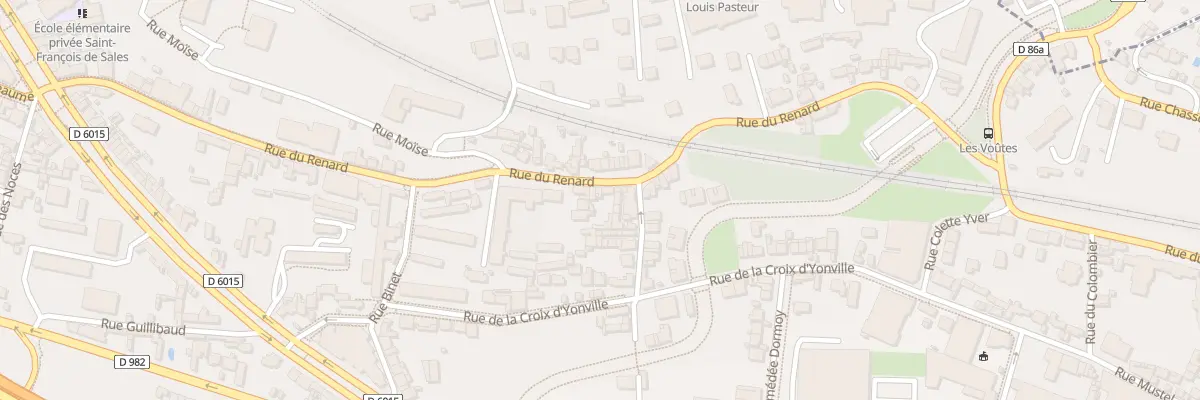 Plan du 219 Rue du Renard à Rouen
