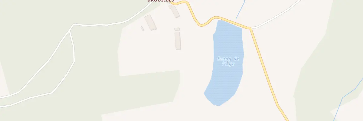 Plan du 2 Drouilles à Blond