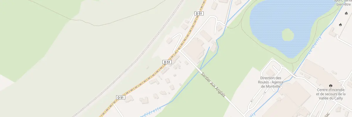 Plan du 855 Rue du Docteur-Martel à Montville