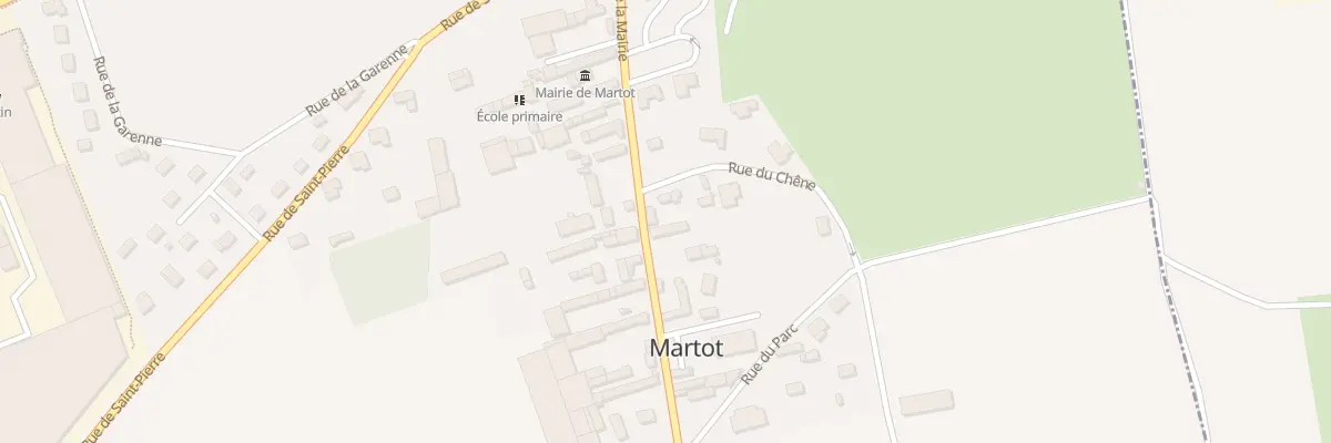 Plan du 5 Rue de la Mairie à Martot