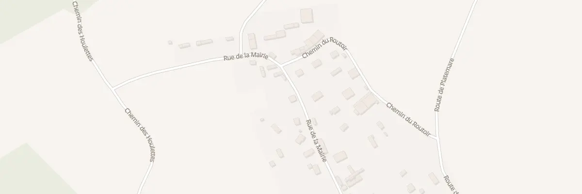 Plan du 15 Rue de la Mairie à Bérengeville-la-Campagne