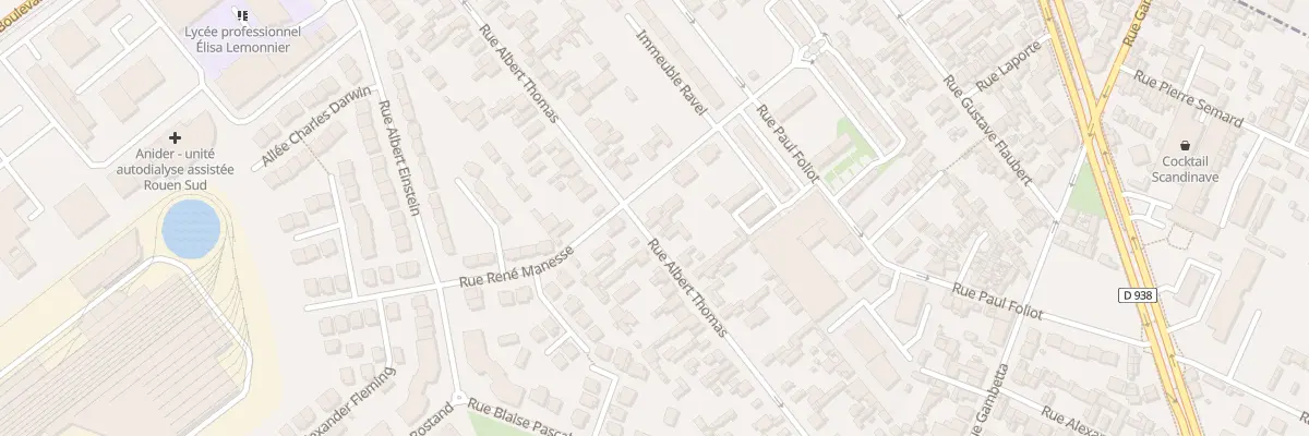 Plan du 77 Rue Albert Thomas au Petit-Quevilly