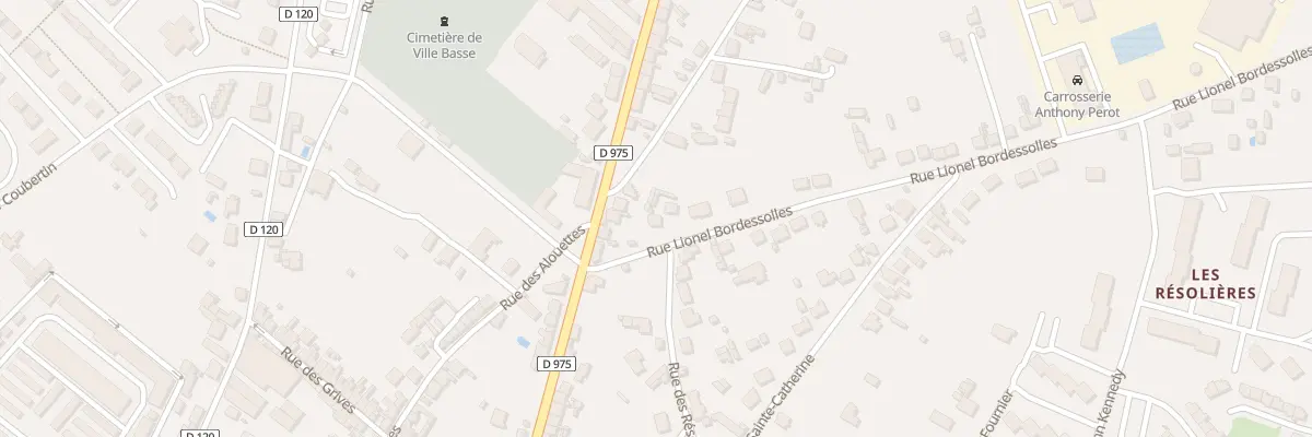 Plan du 3 Rue Lionel Bordessolles au Blanc