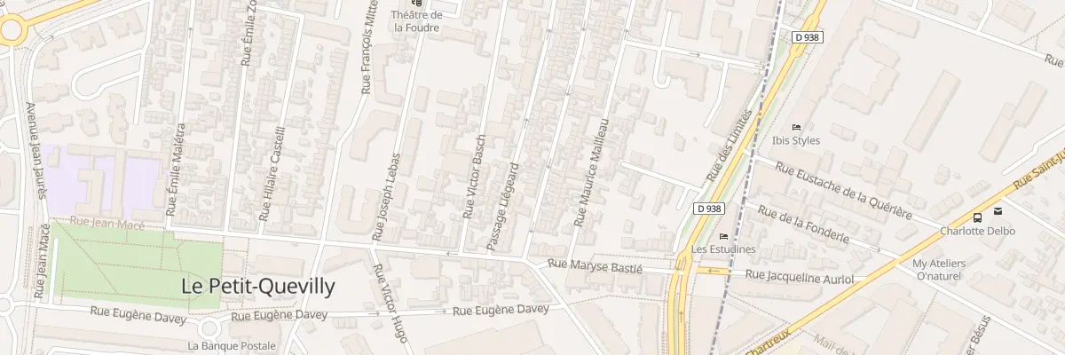 Plan du 96B Rue Franklin Roosevelt au Petit-Quevilly