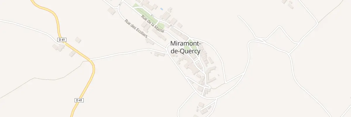 Plan du 5061 Village à Miramont-de-Quercy