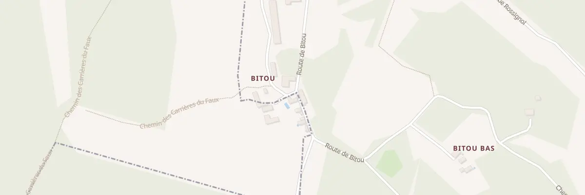 Plan du 70A Bitou à Saint-Cyprien