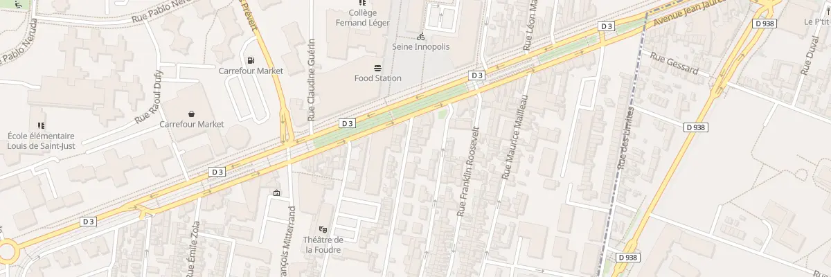 Plan du 5 Rue Victor Basch au Petit-Quevilly