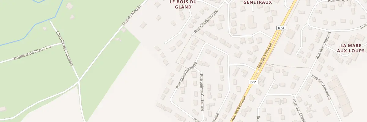 Plan du 412 Rue Saint Barnabé à Mesnils-sur-Iton