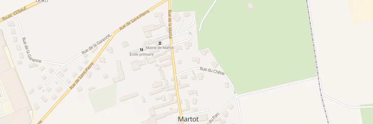 Plan du 3B Rue de la Mairie à Martot