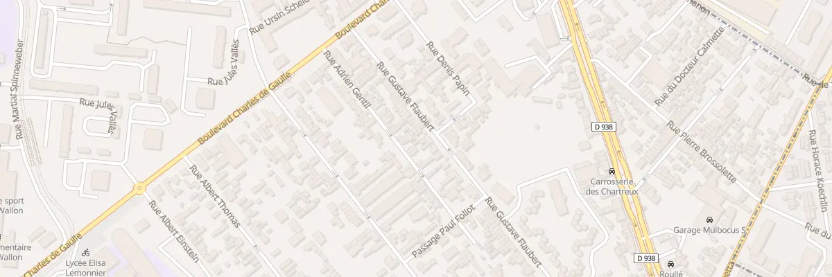 Plan du 52 Rue Gustave Flaubert au Petit-Quevilly