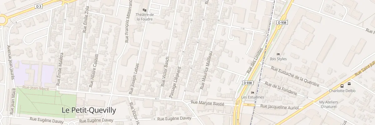 Plan du 90 Rue Franklin Roosevelt au Petit-Quevilly