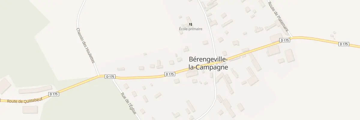 Plan du 4 Rue du Mesnil Pean à Bérengeville-la-Campagne