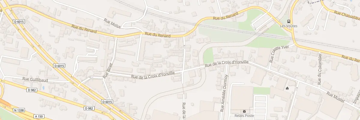 Plan du 15 Rue de la Carue à Rouen