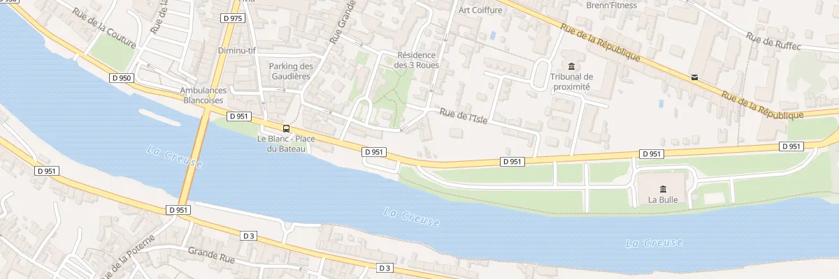 Plan du 18 Rue de l’Isle au Blanc