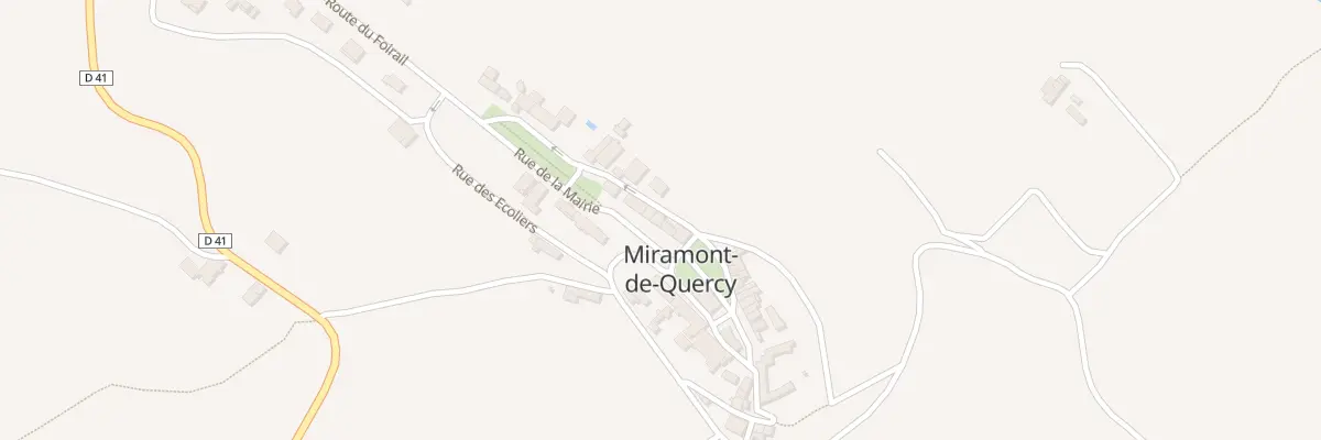 Plan du 5184 Village à Miramont-de-Quercy