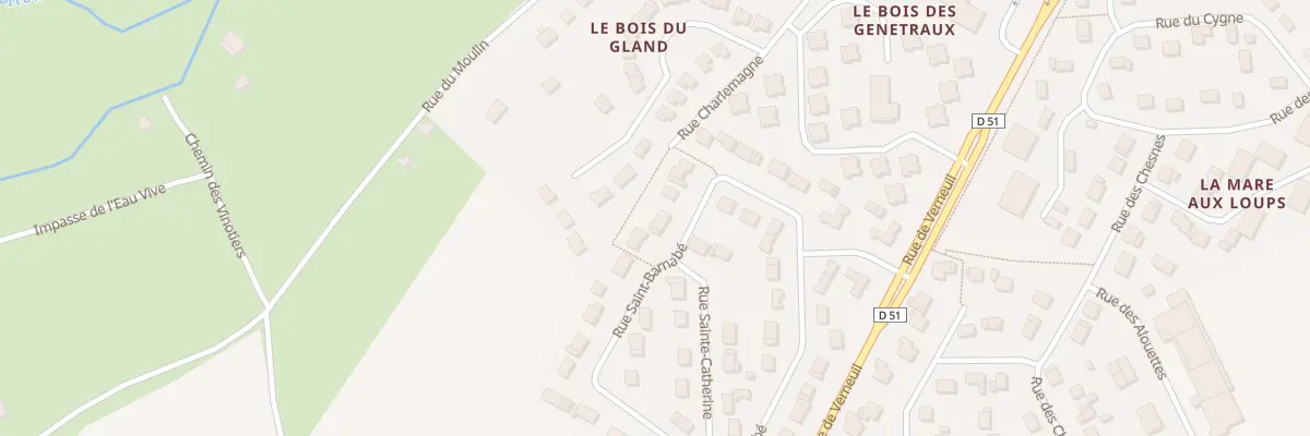 Plan du 416 Rue Saint Barnabé à Mesnils-sur-Iton