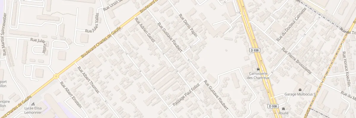 Plan du 54 Rue Gustave Flaubert au Petit-Quevilly