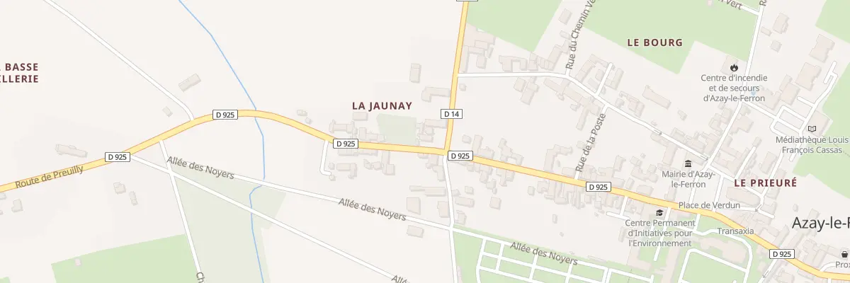 Plan du 56 Rue Hersent Luzarche à Azay-le-Ferron