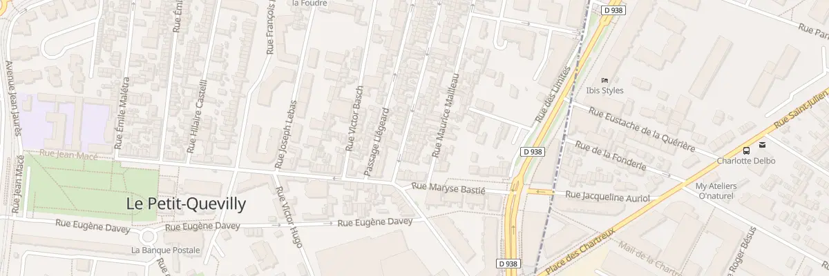 Plan du 93 Rue Franklin Roosevelt au Petit-Quevilly