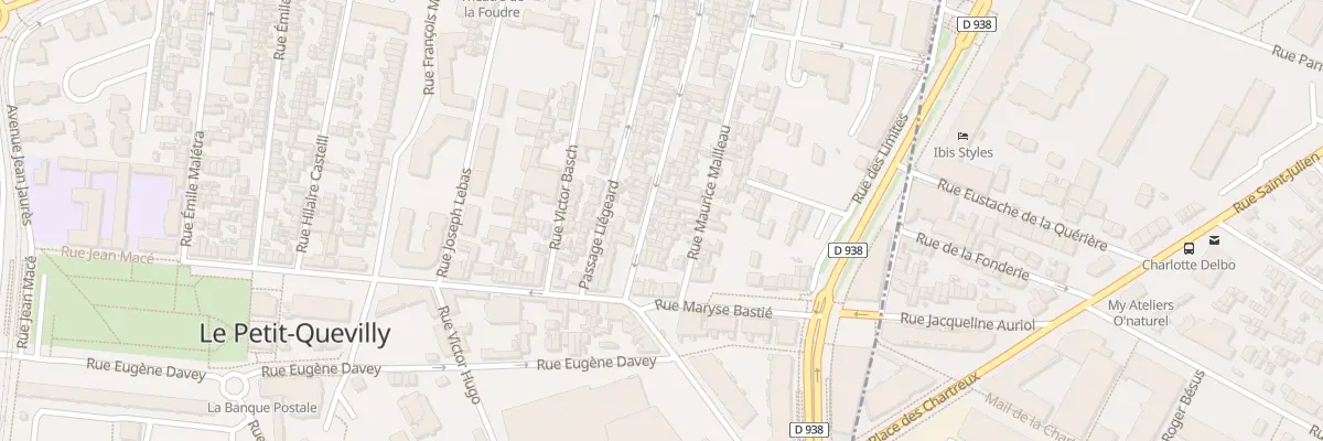 Plan du 91 Rue Franklin Roosevelt au Petit-Quevilly