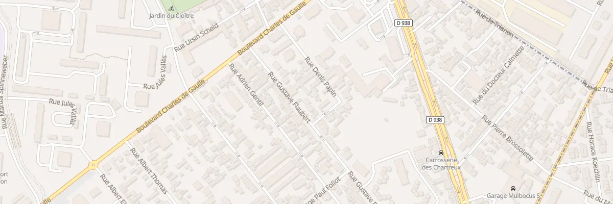 Plan du 13 Rue Gustave Flaubert au Petit-Quevilly