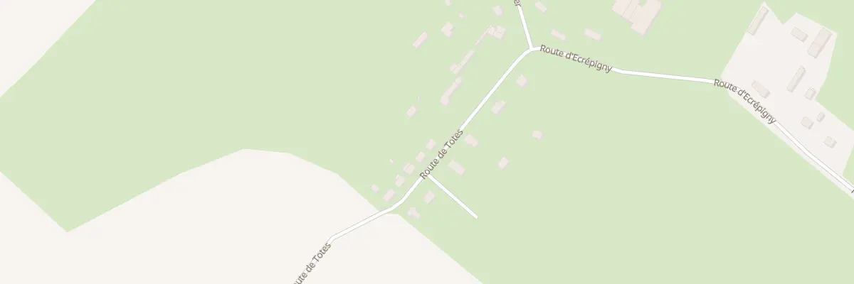 Plan du 136 Rte de Totes à Vassonville
