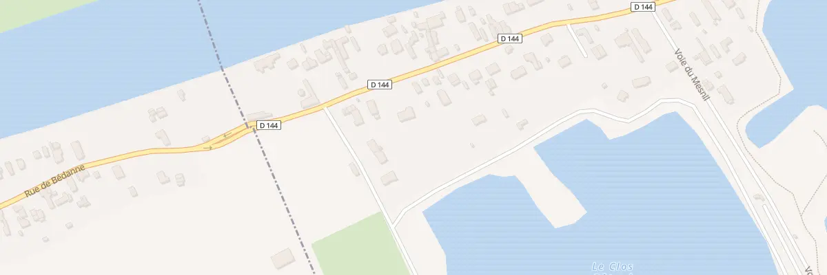 Plan du 23 Rue Jean-Baptiste Clément à Tourville-la-Rivière