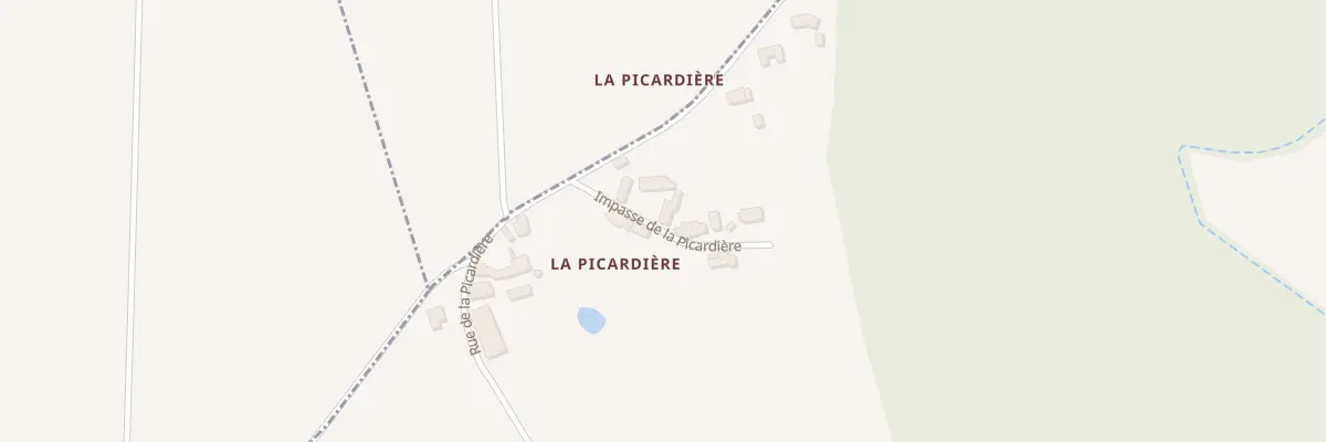 Plan du 5121 La Picardière à Dame-Marie-les-Bois