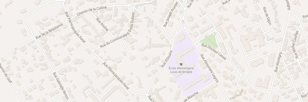 Plan du 8T Rue D’Issoire à Dieppe
