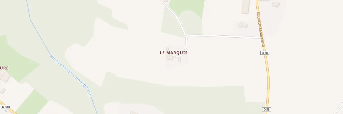 Plan du 15 Le Marquis à Montgras