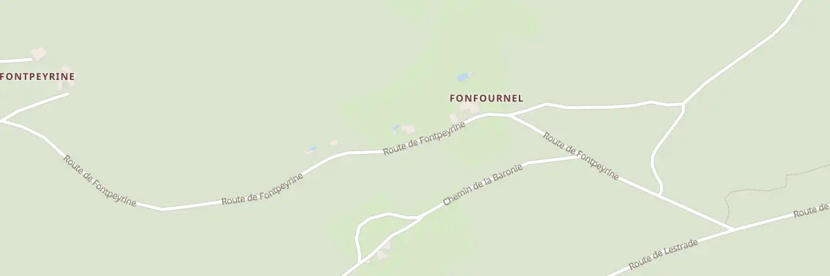 Plan du 2741 Rte de Fontpeyrine à Tursac