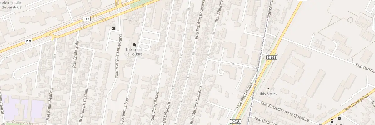 Plan du 60 Rue Franklin Roosevelt au Petit-Quevilly