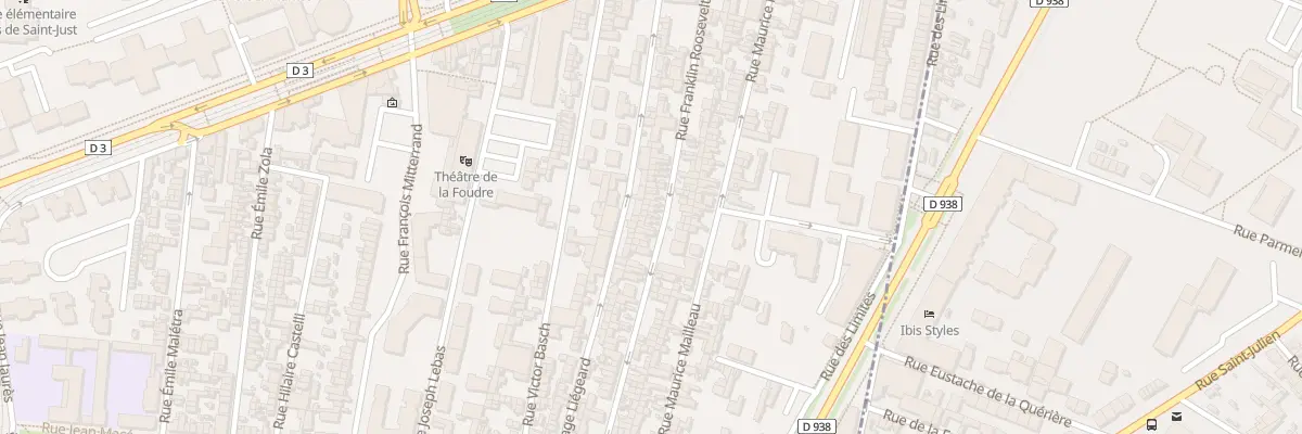 Plan du 58 Rue Franklin Roosevelt au Petit-Quevilly