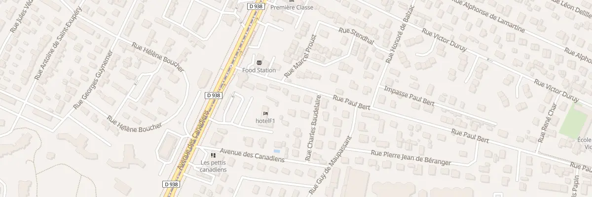 Plan du 55 Rue Paul Bert à Saint-Étienne-du-Rouvray