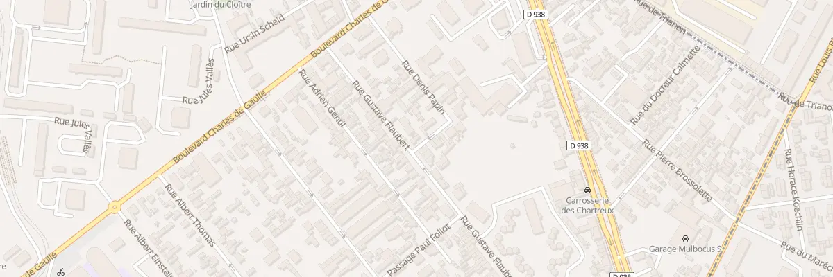 Plan du 15 Rue Gustave Flaubert au Petit-Quevilly