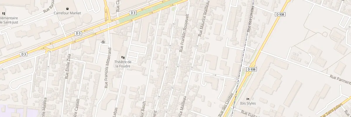 Plan du 40 Rue Franklin Roosevelt au Petit-Quevilly