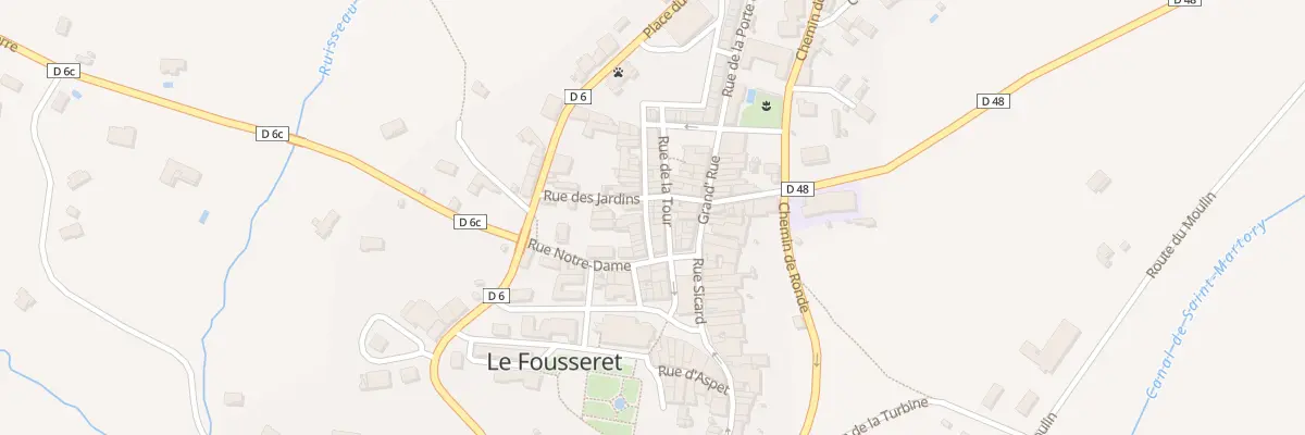 Plan du 477 Rue Maubec au Fousseret