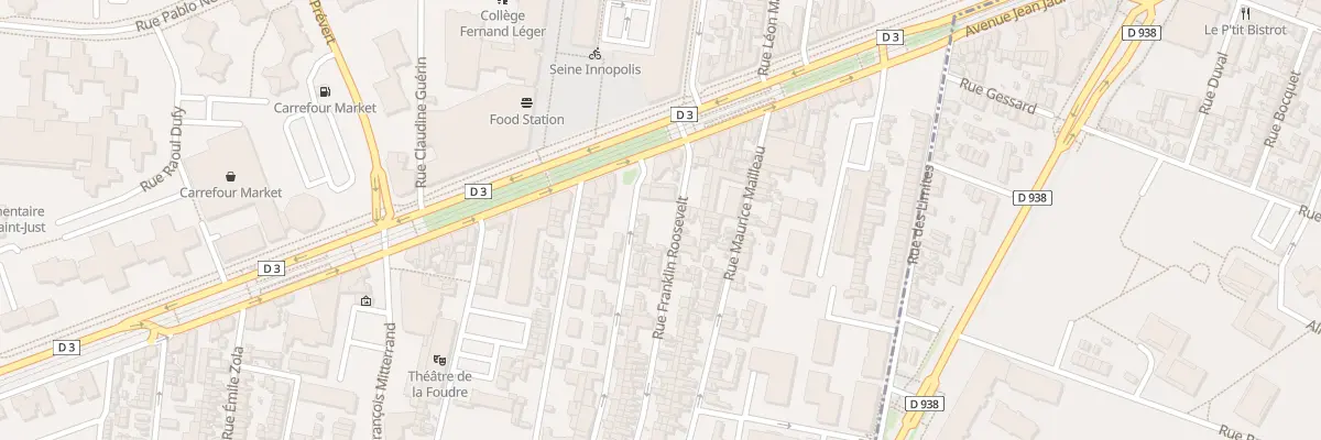 Plan du 4 Rue Franklin Roosevelt au Petit-Quevilly