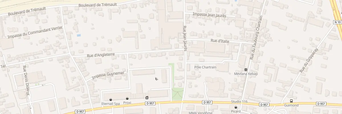 Plan du 6 Rue d’Angleterre à Vendôme