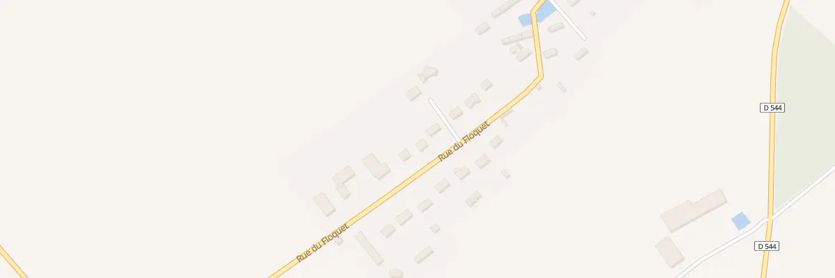Plan du 52 Rue du Floquet à Sacquenville