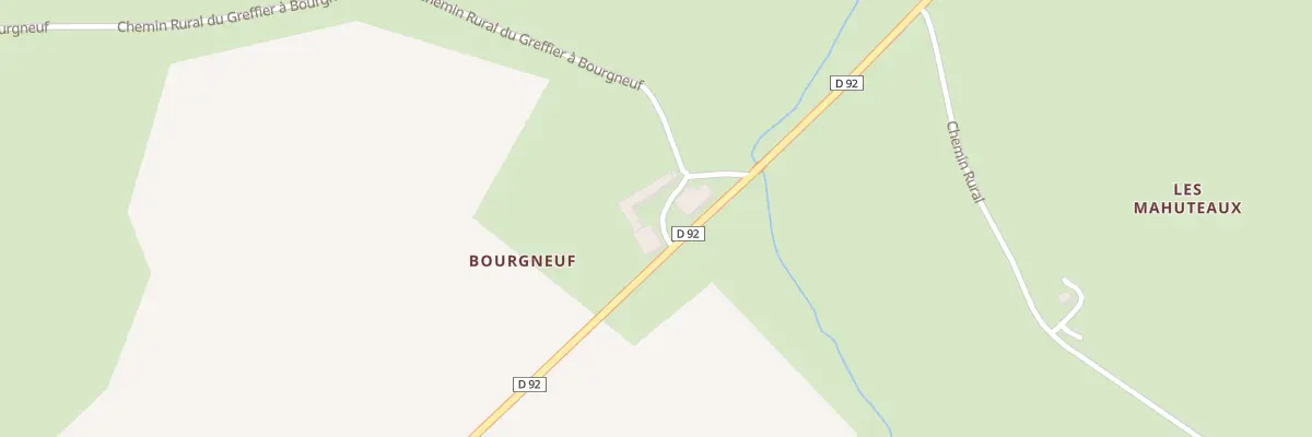 Plan du 5136 Bourgneuf à Fléré-la-Rivière