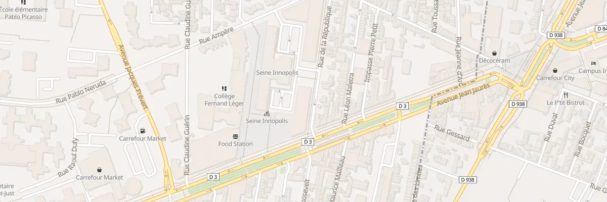 Plan du 74 Rue de la République au Petit-Quevilly