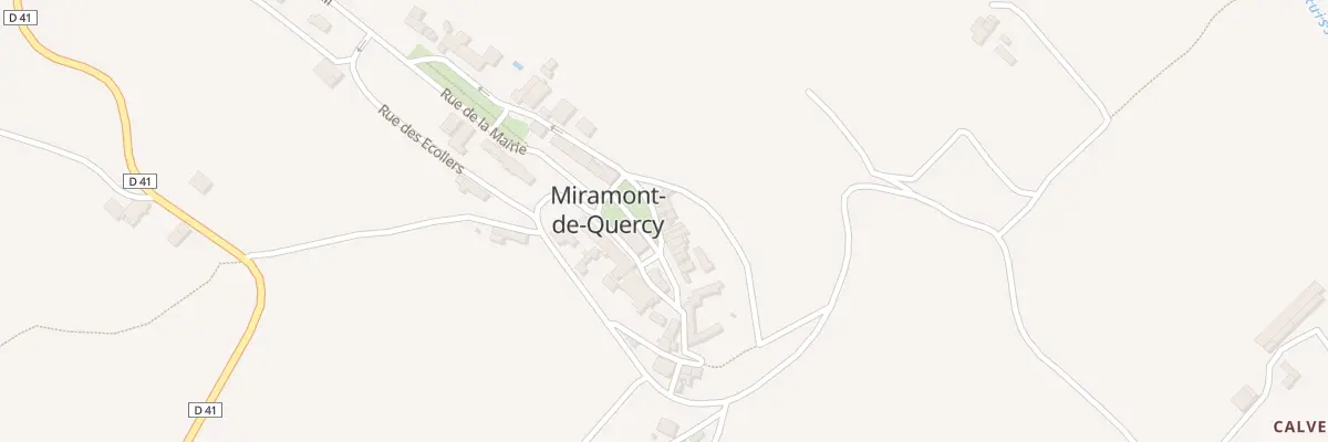 Plan du 5079 Village à Miramont-de-Quercy