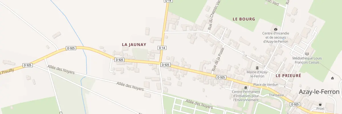 Plan du 54 Rue Hersent Luzarche à Azay-le-Ferron