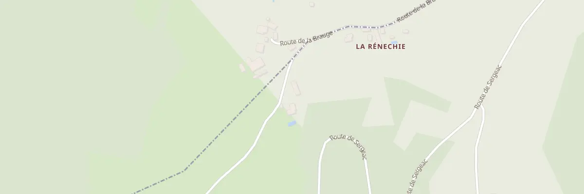 Plan du 1 Lasserre de l’Ougal aux Eyzies